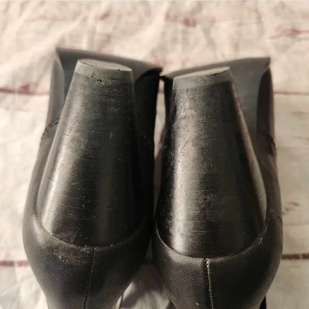 Frye Reina Leather Western Ankle Bootie Size 9.5